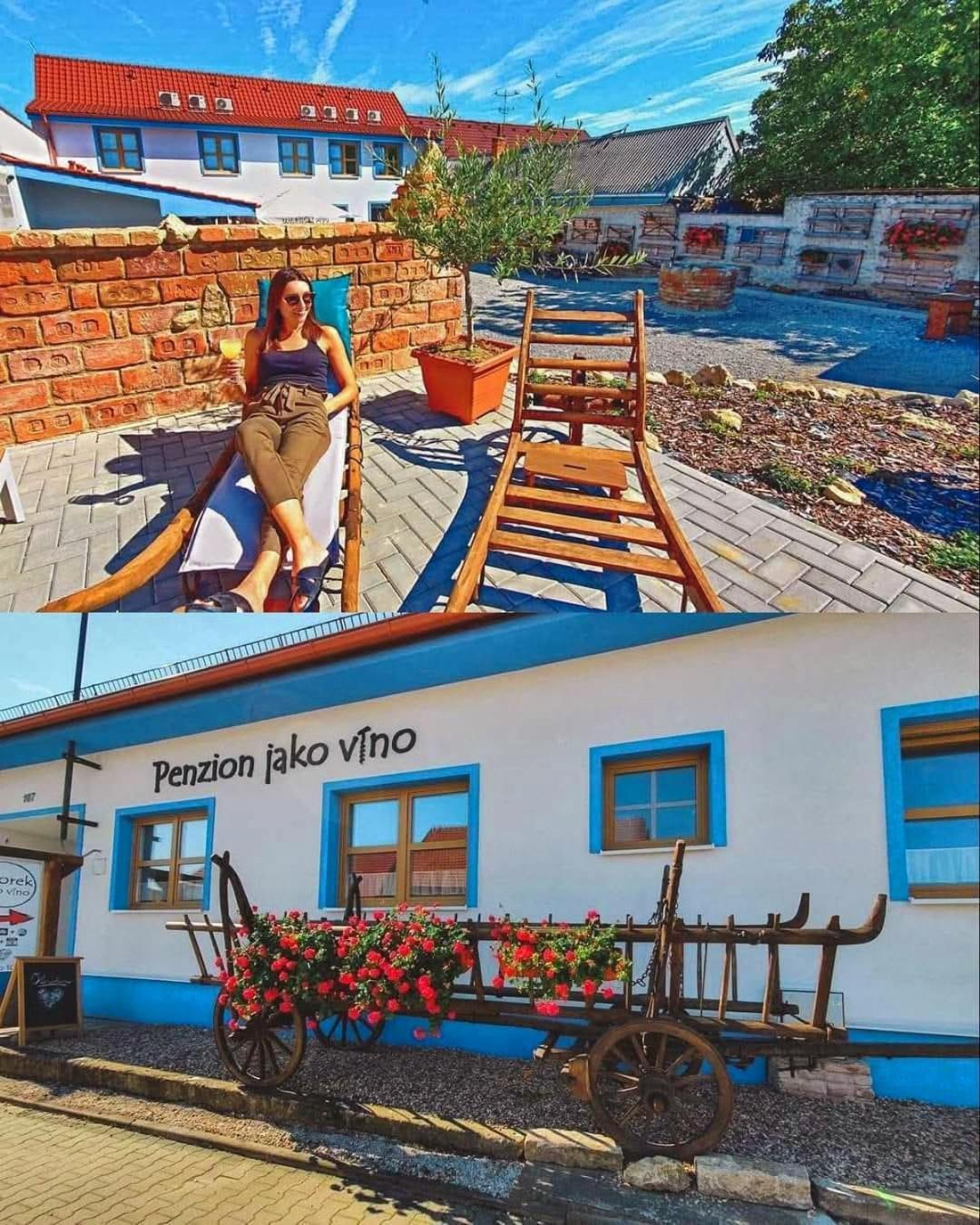 Penzion Jako Vino Bulhary Dış mekan fotoğraf